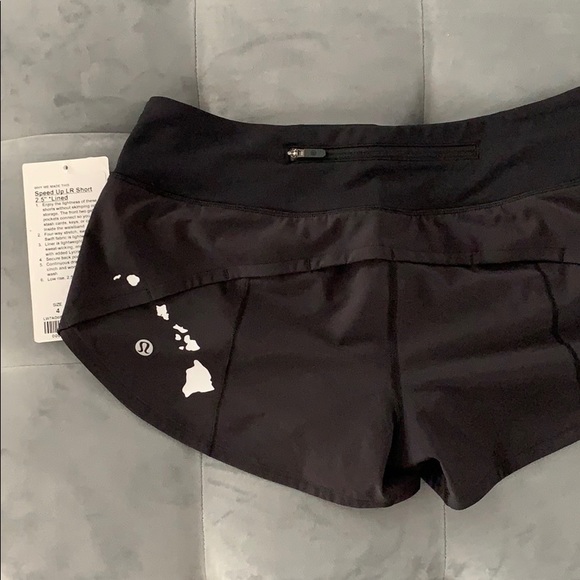 lululemon athletica Pants - NWT Lululemon Speed Up Limited Hawaii 2.5 sz 4 blk